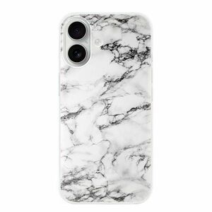 Odolné silikonové pouzdro iSaprio - White Marble 01 - iPhone 16 obraz