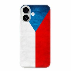 Odolné silikonové pouzdro iSaprio - Czech Flag - iPhone 16 obraz