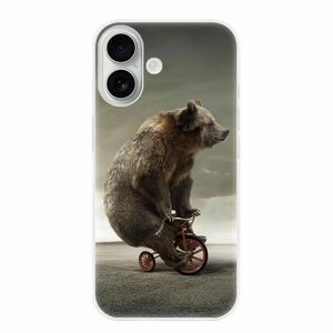 Odolné silikonové pouzdro iSaprio - Bear 01 - iPhone 16 obraz