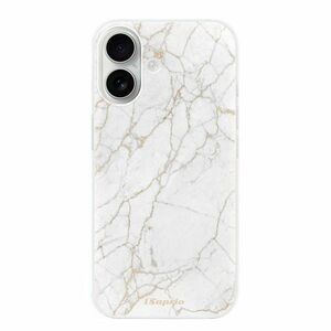 Odolné silikonové pouzdro iSaprio - GoldMarble 13 - iPhone 16 obraz