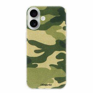 Odolné silikonové pouzdro iSaprio - Green Camuflage 01 - iPhone 16 obraz