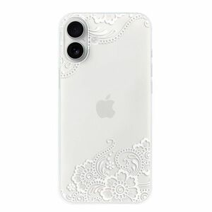 Odolné silikonové pouzdro iSaprio - White Lace 02 - iPhone 16 Plus obraz