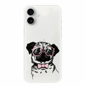 Odolné silikonové pouzdro iSaprio - The Pug - iPhone 16 Plus obraz