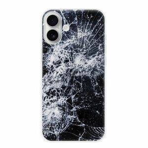 Odolné silikonové pouzdro iSaprio - Cracked - iPhone 16 Plus obraz