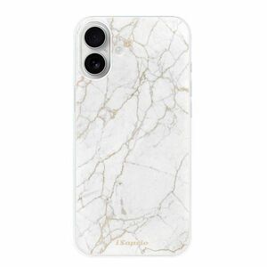 Odolné silikonové pouzdro iSaprio - GoldMarble 13 - iPhone 16 Plus obraz