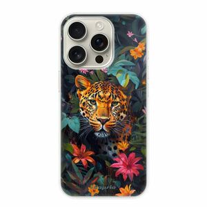 Odolné silikonové pouzdro iSaprio - Flower Jaguar - iPhone 16 Pro obraz