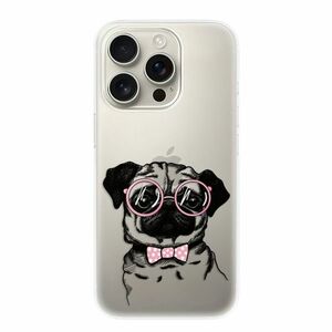 Odolné silikonové pouzdro iSaprio - The Pug - iPhone 16 Pro obraz