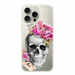 Odolné silikonové pouzdro iSaprio - Pretty Skull - iPhone 16 Pro Max obraz