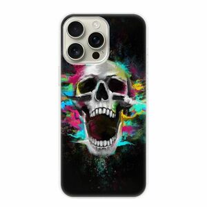 Odolné silikonové pouzdro iSaprio - Skull in Colors - iPhone 16 Pro Max obraz