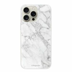 Odolné silikonové pouzdro iSaprio - SilverMarble 14 - iPhone 16 Pro Max obraz