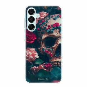 Odolné silikonové pouzdro iSaprio - Skull in Roses - Samsung Galaxy A16 5G obraz