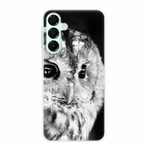 Odolné silikonové pouzdro iSaprio - BW Owl - Samsung Galaxy A16 5G obraz