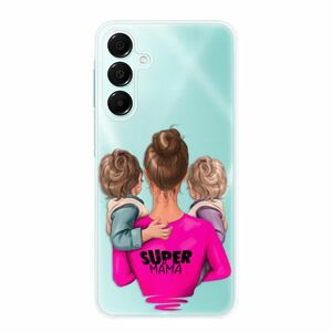 Odolné silikonové pouzdro iSaprio - Super Mama - Two Boys - Samsung Galaxy A16 5G obraz