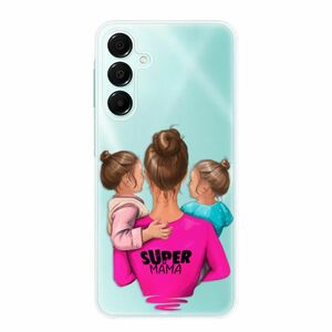 Odolné silikonové pouzdro iSaprio - Super Mama - Two Girls - Samsung Galaxy A16 5G obraz