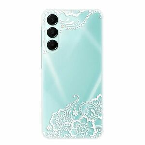 Odolné silikonové pouzdro iSaprio - White Lace 02 - Samsung Galaxy A16 5G obraz