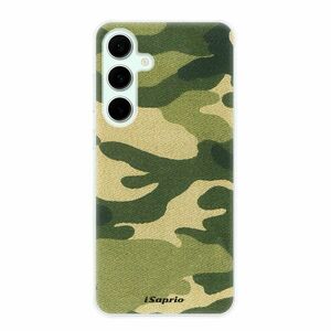 Odolné silikonové pouzdro iSaprio - Green Camuflage 01 - Samsung Galaxy S24 FE obraz