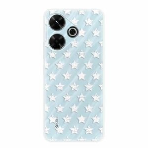 Odolné silikonové pouzdro iSaprio - Stars Pattern - white - Xiaomi Redmi 13 obraz