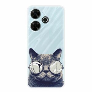 Odolné silikonové pouzdro iSaprio - Crazy Cat 01 - Xiaomi Redmi 13 obraz