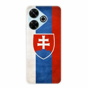 Odolné silikonové pouzdro iSaprio - Slovakia Flag - Xiaomi Redmi 13 obraz