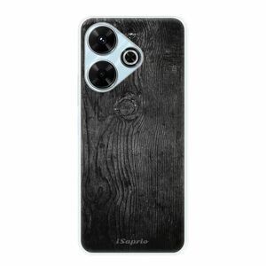 Odolné silikonové pouzdro iSaprio - Black Wood 13 - Xiaomi Redmi 13 obraz