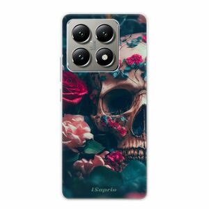 Odolné silikonové pouzdro iSaprio - Skull in Roses - Xiaomi 14T obraz