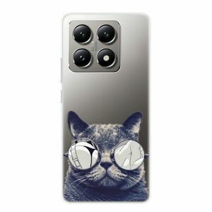 Odolné silikonové pouzdro iSaprio - Crazy Cat 01 - Xiaomi 14T obraz