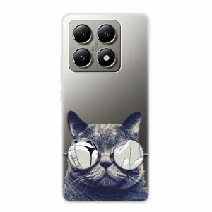 Odolné silikonové pouzdro iSaprio - Crazy Cat 01 - Xiaomi 14T Pro obraz