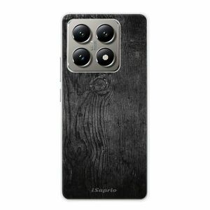 Odolné silikonové pouzdro iSaprio - Black Wood 13 - Xiaomi 14T Pro obraz