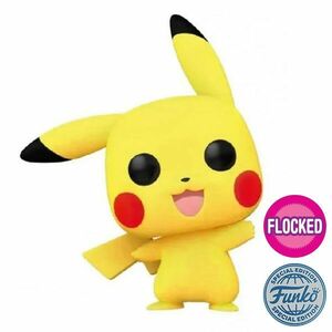 POP! Hry: Pikachu (Pokémon) Speciální edice (Flocked) obraz