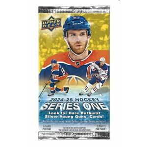 2024-25 Upper Deck Series 1 Hockey Retail Balíček Karet obraz