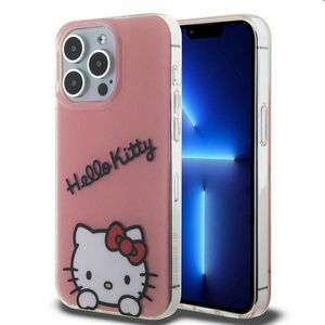 Zadní kryt Hello Kitty IML Daydreaming Logo pro Apple iPhone 13 Pro, růžové obraz