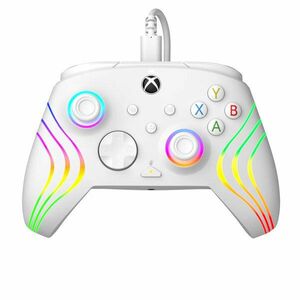 Kabelový ovladač PDP pro Xbox Series, Afterglow WAVE white obraz