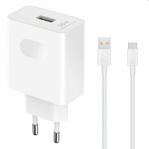 Rychlonabíječka Honor SuperCharge 66W s USB-C kabelem, white obraz