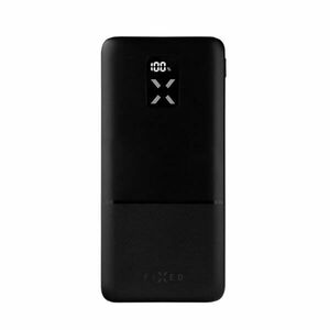 FIXED Powerbanka Zen 10 s LCD displejem a výstupem PD 20W, 10 000 mAh, černá obraz