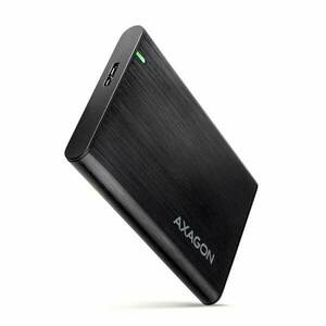 AXAGON EE25-A6M USB3.0 - SATA 6G 2, 5" External SCREWLESS ALU RAW box , černý obraz