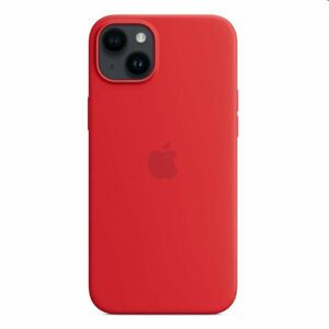 Apple iPhone 14 Plus Silicone Case with MagSafe, (PRODUCT)RED obraz