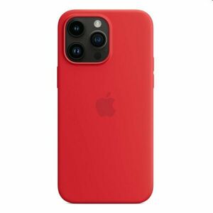 Apple iPhone 14 Pro Max Silicone Case with MagSafe, (PRODUCT)RED obraz