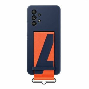 Pouzdro Silicone Cover s poutkem pro Samsung Galaxy A53 5G, navy obraz