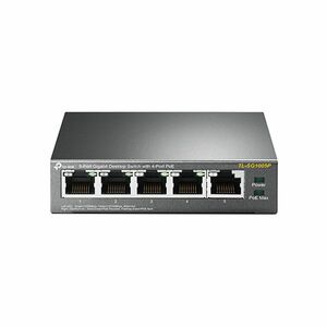 TP-Link TL-SG1005P 5 Port Desktop Steel Switch obraz