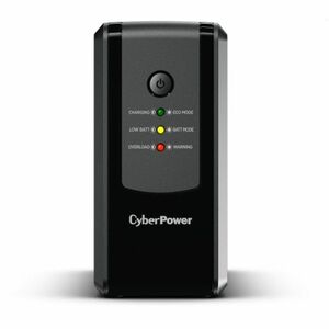 Záložní zdroj CyberPower UT 650E, UPS, 650VA/360W, 2x FR zásuvka, černý obraz