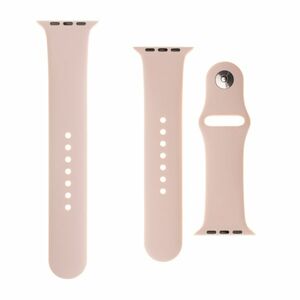 FIXED Set silikonových řemínků pro Apple Watch 38/40/41 mm, růžový obraz