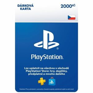 PlayStation Store - dárkový poukaz 2000 Kč obraz