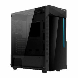 Case Gigabyte GB-C200G, MidiTower, Black, Sklo, mATX, iTX, ATX obraz