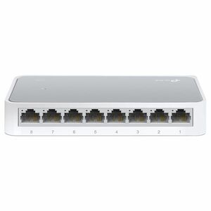 TP-Link TL-SF1008D 8x 10/100Mbps Desktop Switch, white obraz