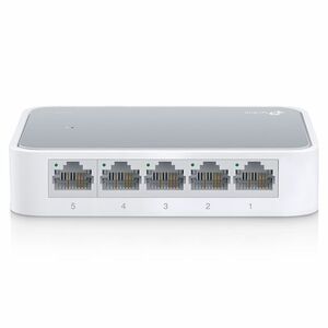 TP-Link TL-SF1005D 5x 10/100Mbps Desktop Switch, white obraz