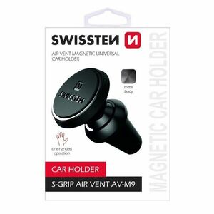 Magnetický držák Swissten S-Grip M9 do ventilace, Black obraz