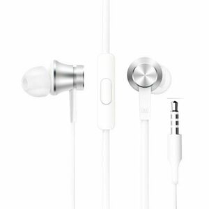 Xiaomi Mi In Basic, stereo headset, Silver obraz