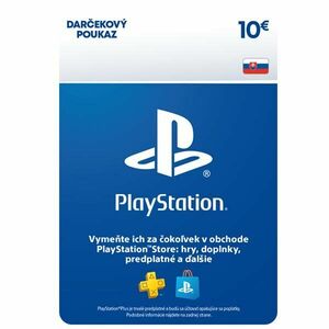 PlayStation Store - dárková karta 10€ obraz