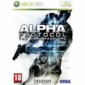 Alpha Protocol XBOX 360 obraz