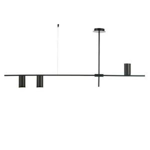 ACA Lighting stropní svítidlo 3XGU10 černá kov 130X12XH53CM ARISTO OD843C130B obraz